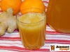 Рецепт Підбадьорливий імбирний напій з апельсинами