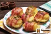 Рецепт Картопля з беконом, запечений в духовці