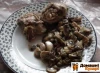 Рецепт Курка з баклажанами і грибами