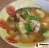 Рецепт Курячий суп з болгарським перцем