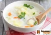 Рецепт Молочний суп з овочами
