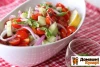 Рецепт Салат з гірчичною заправкою і помідорами чері