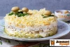 Рецепт Салат з картоплею, грибами і куркою