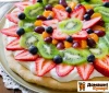 Рецепт Солодка піца з фруктами