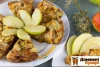 Рецепт Яблучний пиріг (трохи тесту, багато яблук)