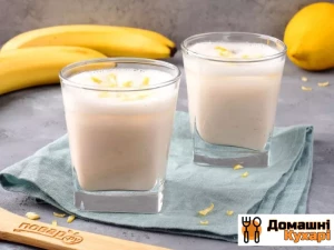 Рецепт Банановий йогурт фото