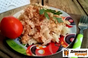 Рецепт Дієтичні макарони по-флотськи фото