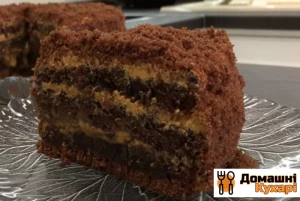 Рецепт Домашній шоколадний торт «Пеле» фото