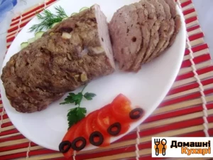 Рецепт Домашня шинка з курки фото