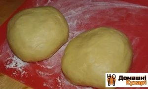 Рецепт Дріжджове тісто на сироватці фото