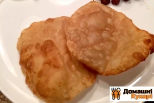 Рецепт Індійські коржі «Puri» фото