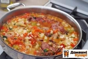 Рецепт Печеня з баранини з овочами фото