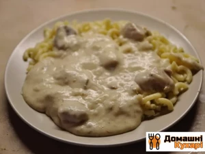 Рецепт М'ясо шматочками на сковороді фото