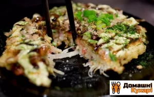 Рецепт Okonomiyaki фото