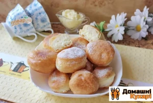 Рецепт Пончики «Bomboloni» фото