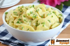 Рецепт Салат з картоплі і цибулі фото