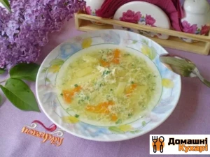 Рецепт Найпростіший суп без м'яса фото