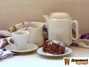 Рецепт Шоколадний пиріг з цукерками фото