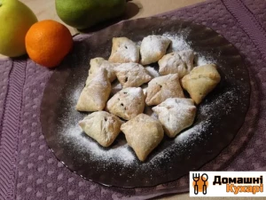 Рецепт Листкові печива з шоколадом і горіхами фото