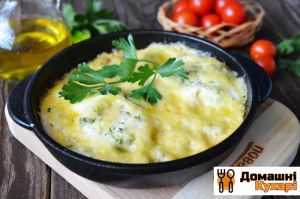 Рецепт Яєчня з кабачками і помідорами фото