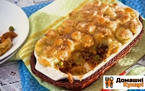 Рецепт Запіканка з фаршем з овочами фото