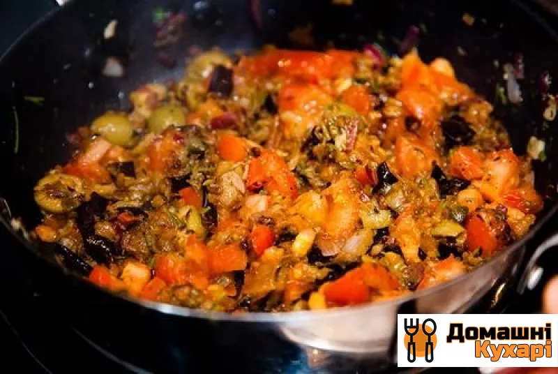 Рецепт Баклажани з овочами на зиму
