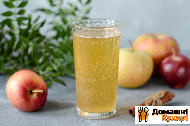 Рецепт Безалкогольний яблучний сидр