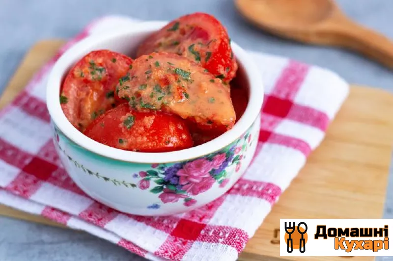 Рецепт Швидка закуска з помідорів