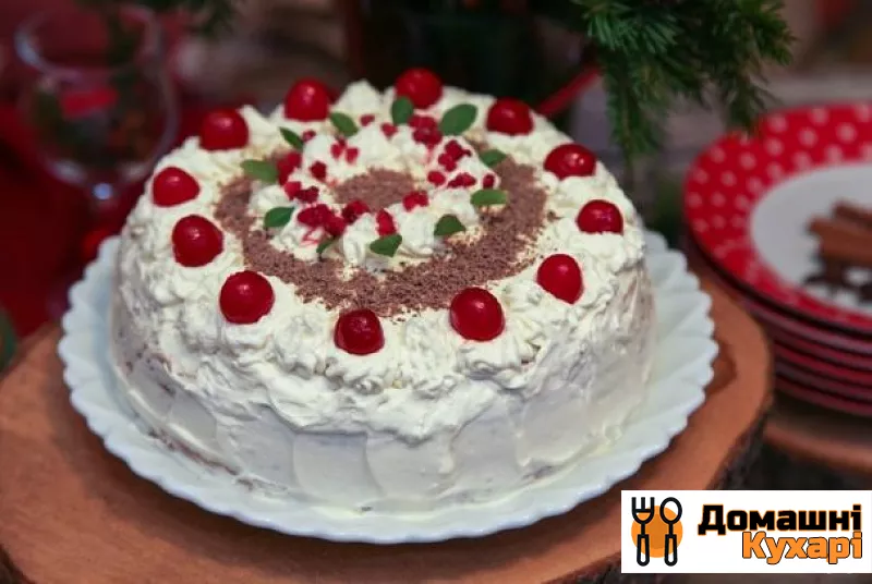 Рецепт Млинцевий торт з вершковим кремом