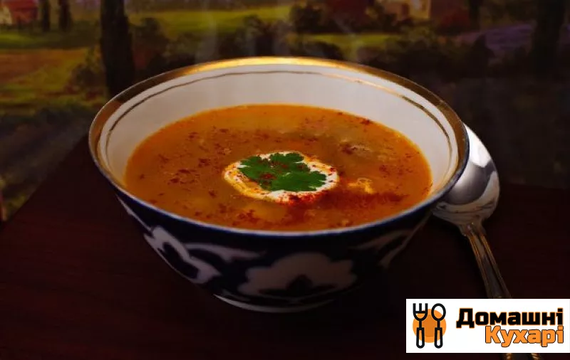 Рецепт Бобовий суп «маш»