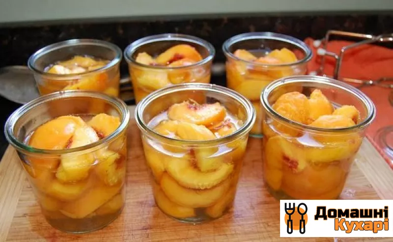 Рецепт Десерт з консервованих персиків