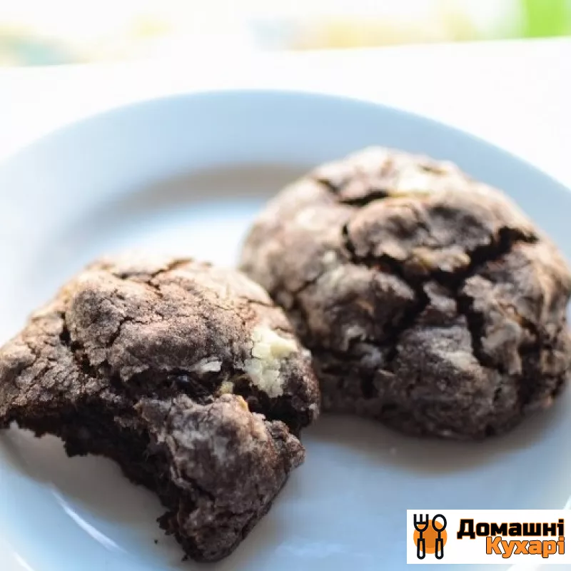 Подвійне шоколадне печиво - фото крок 11