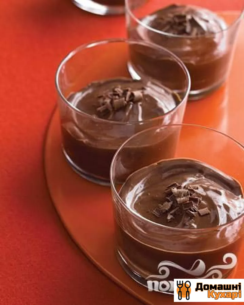 Рецепт Подвійний шоколадний пудинг