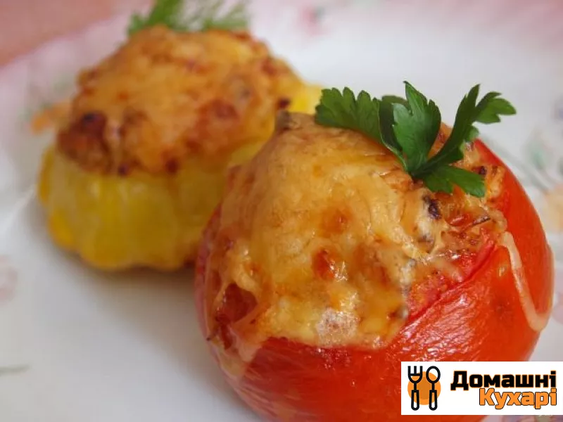Рецепт Фаршировані помідори рибою