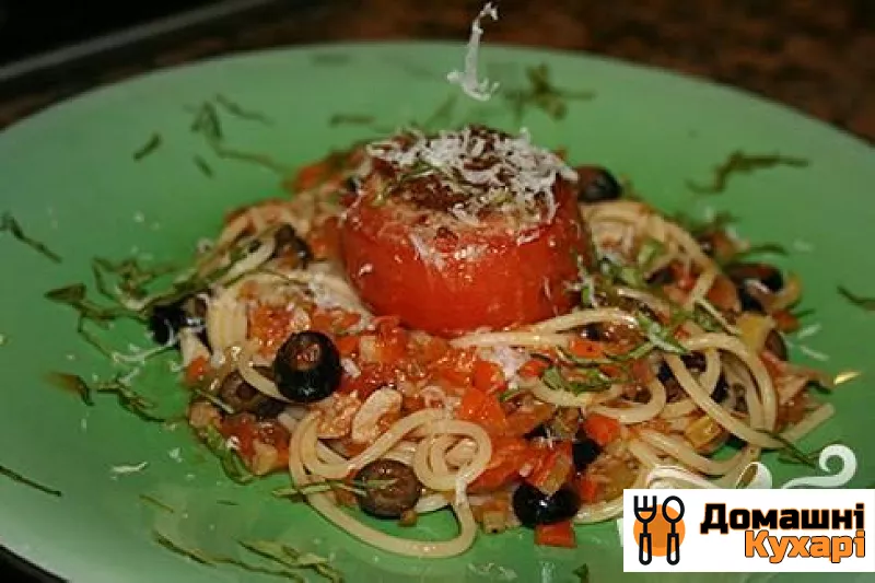Рецепт Фаршировані помідори з індичкою