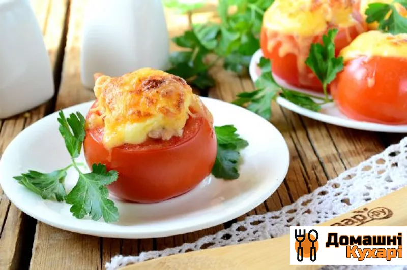 Рецепт Фаршировані помідори на закуску