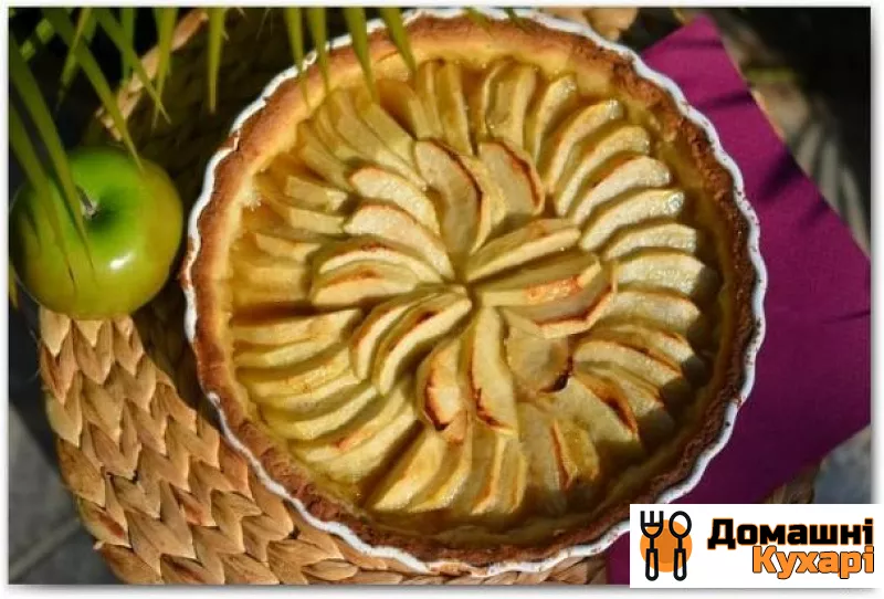 Рецепт Французький яблучний тарт
