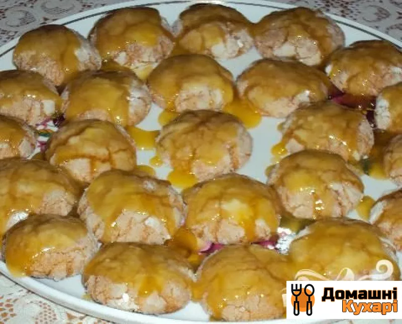 Рецепт Глазурований апельсинове печиво