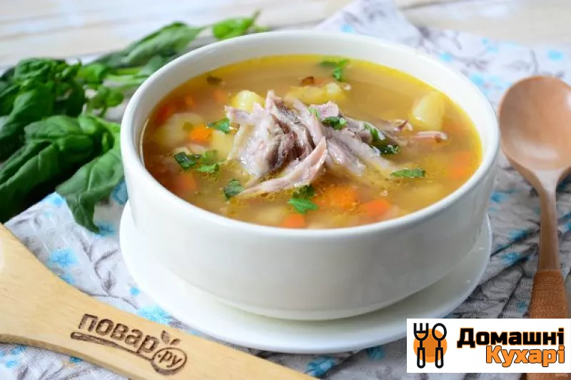 Рецепт Гороховий суп «осінній»