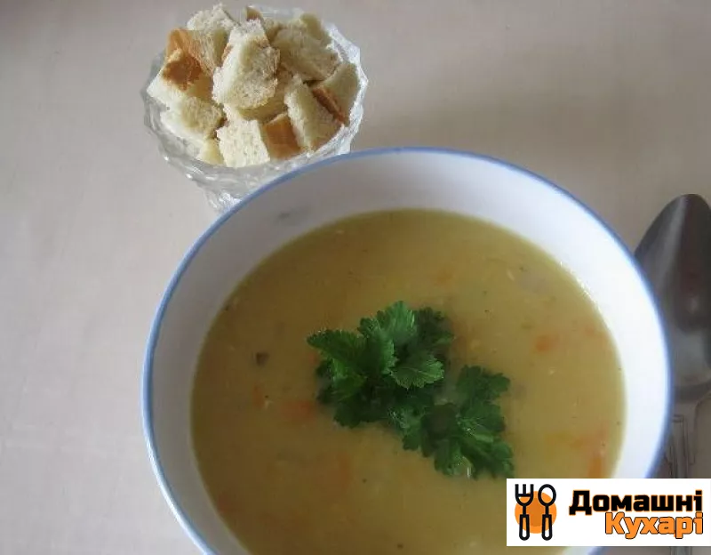 Рецепт Гороховий суп з ребрами
