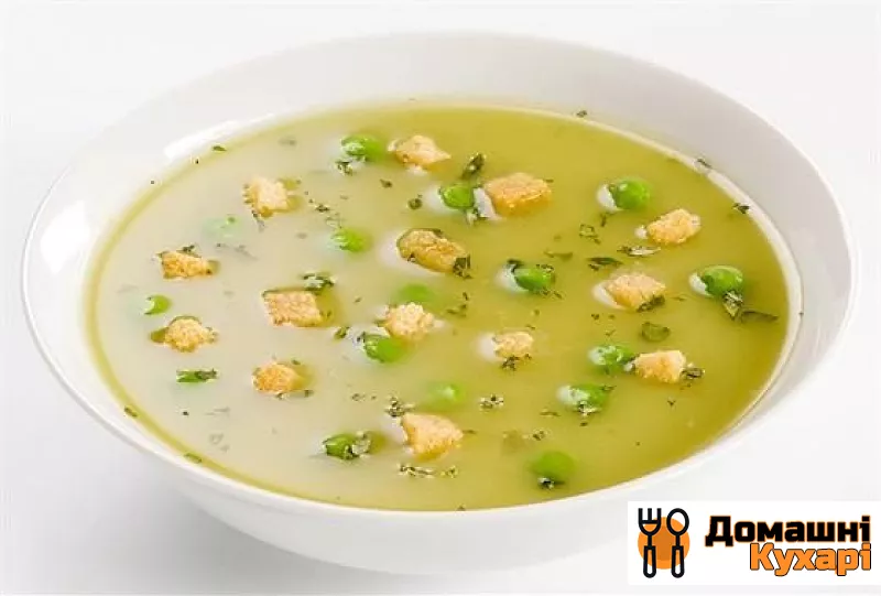 Рецепт Гороховий суп в пароварці