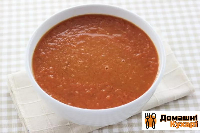 Рецепт Гарячий томатний суп