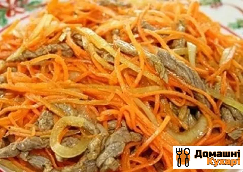 Рецепт Хе з риби з морквою