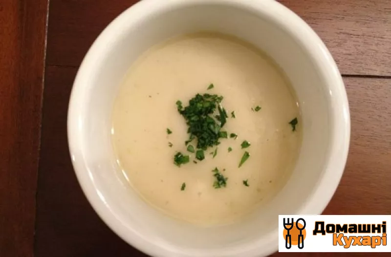 Холодний крем-суп з картоплі і кабачків