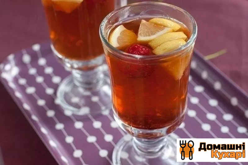 Рецепт Імбирний чай з полуницею