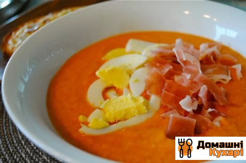Рецепт Іспанська холодний суп Сальморехо