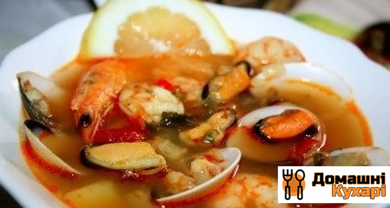 Рецепт Іспанська рибний суп
