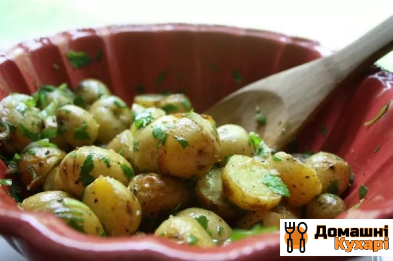 Рецепт Картопля з м'ятним майонезом