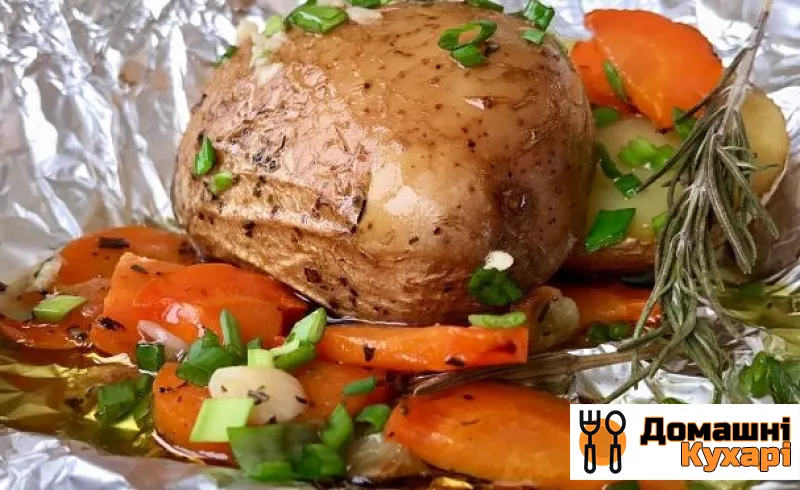 Рецепт Картопля в мундирі (просто і смачно)