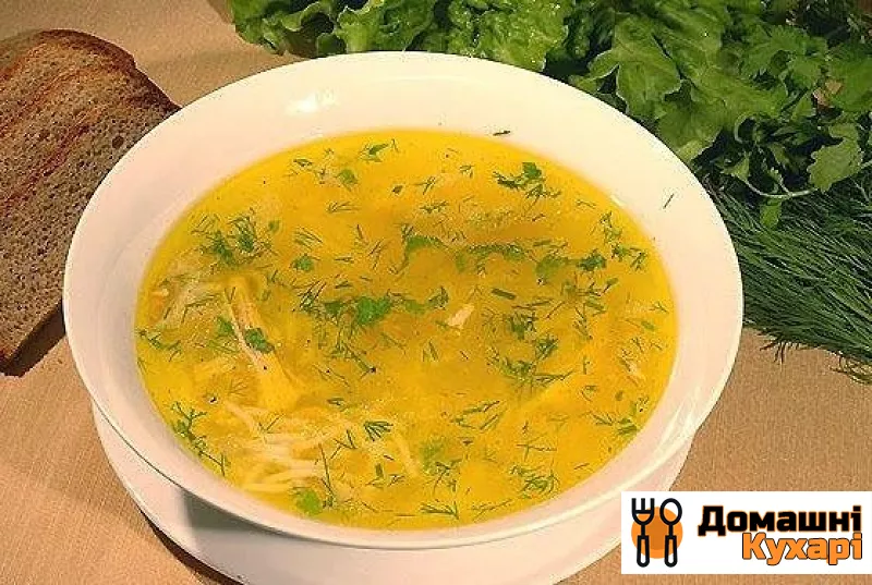 Рецепт Картопляний суп з вермішеллю